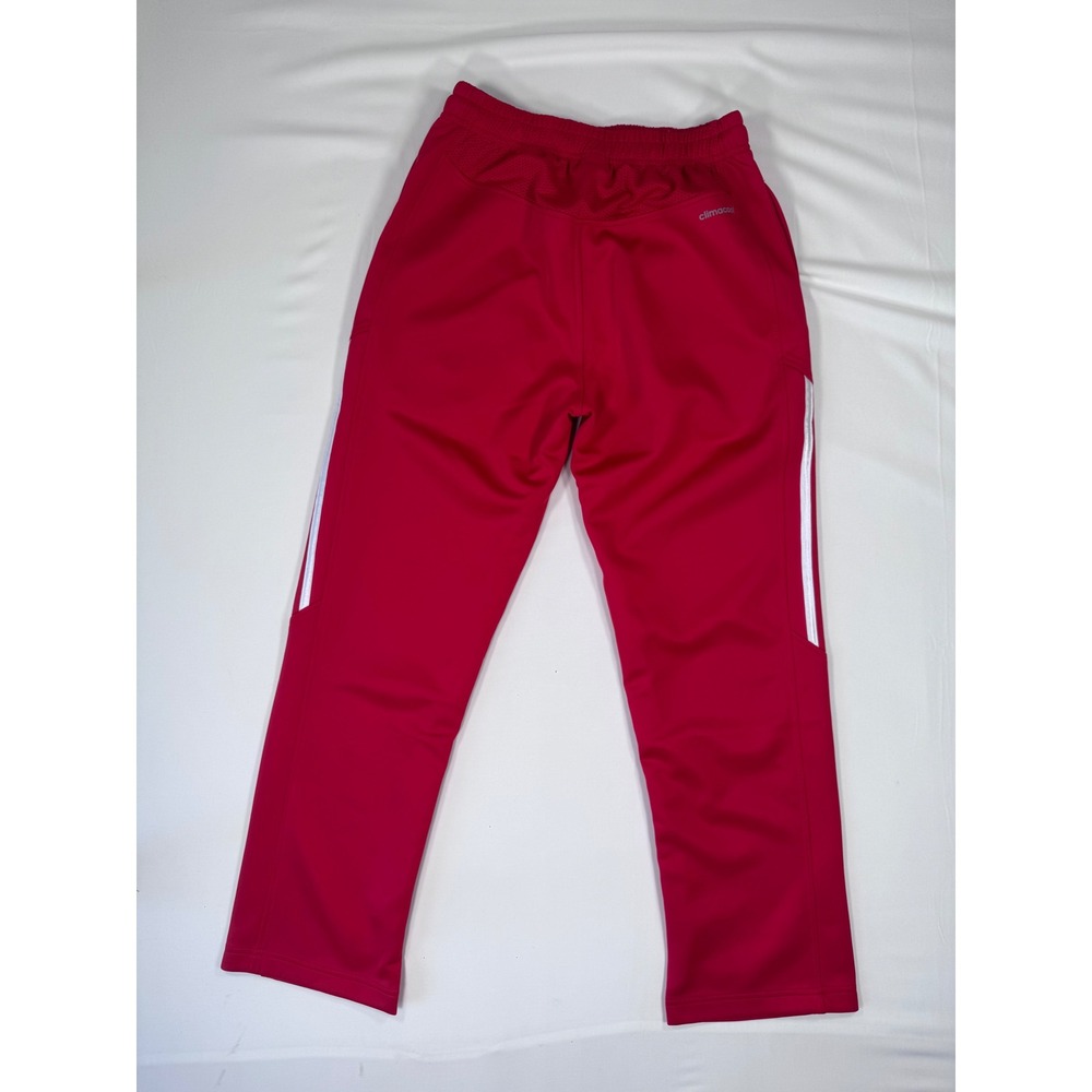 Adidas Badminton Pants Climacool Red Stripe M Athletic Gym Tracksuit Streatwear - Picture 6 of 11